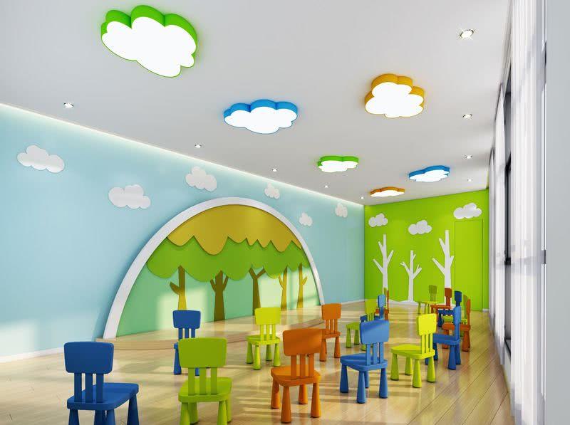 才英教育 | 打造自然、活力、科技感的室内学习空间-5