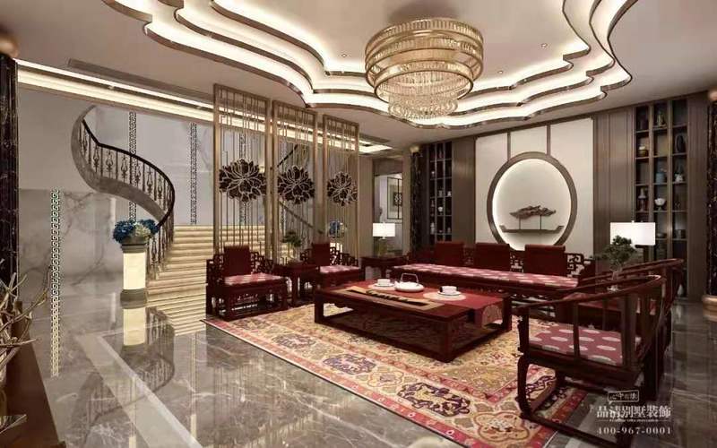 常州1200㎡独栋别墅新中式风格设计 | 融入自然，简约而不失典雅-11