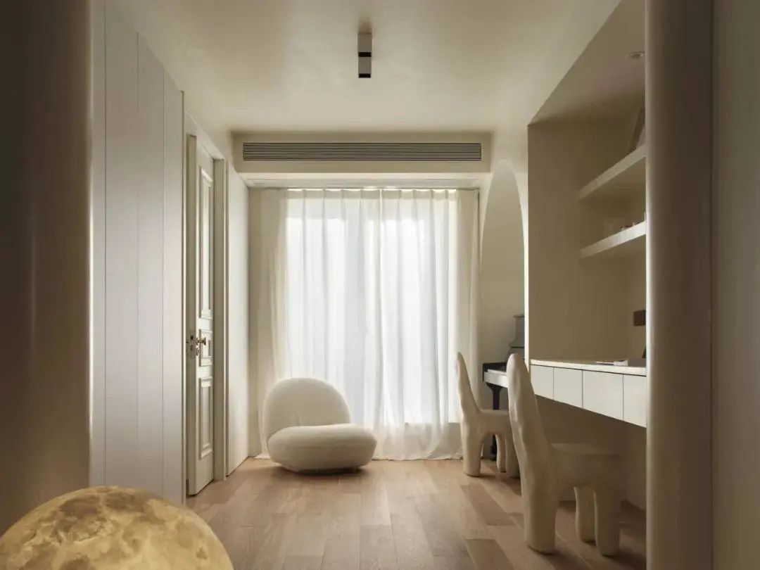 95后婚房奶油原木风设计-63