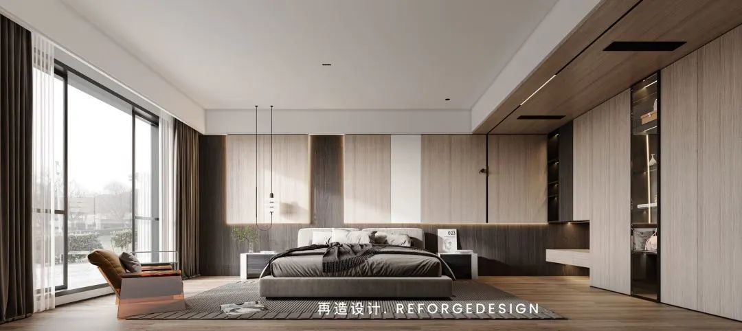 水墨之间 · 台州三门 900㎡现代私宅设计丨中国台州丨再造设计-40