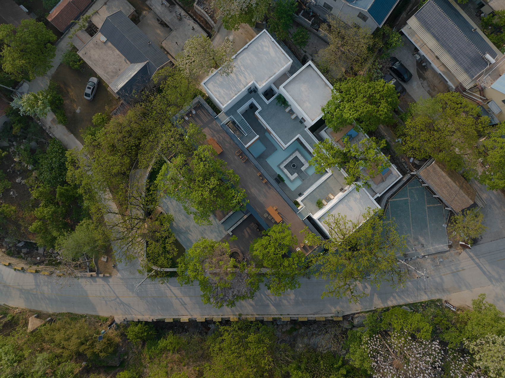 沂蒙·书舍民宿丨中国山东丨灰空间建筑事务所-7