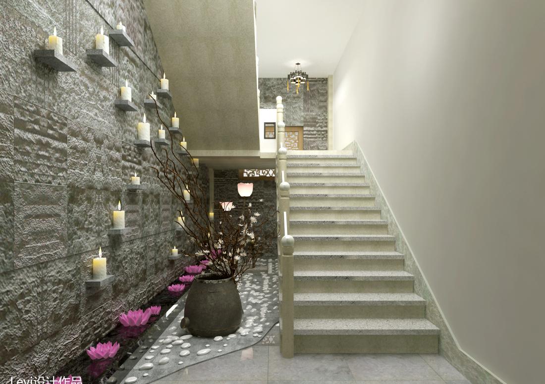 
现代中式餐饮空间设计 -6