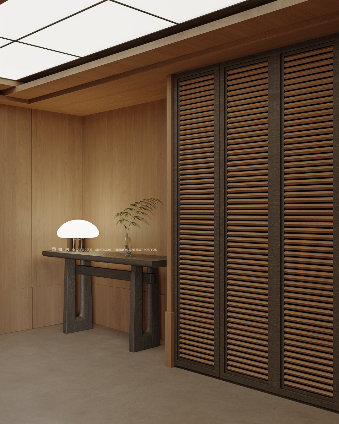 得间设计丨精装改法式婚房，将时光浸润在260㎡的质感新居里-29