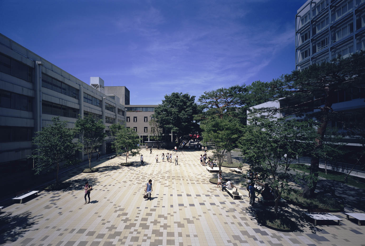 成城大学正门前中庭丨日本东京丨长谷川浩己＋戸田知佐,田下祐多-14