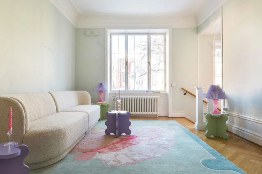 波浪式美发沙龙空间丨艺硕设计-42