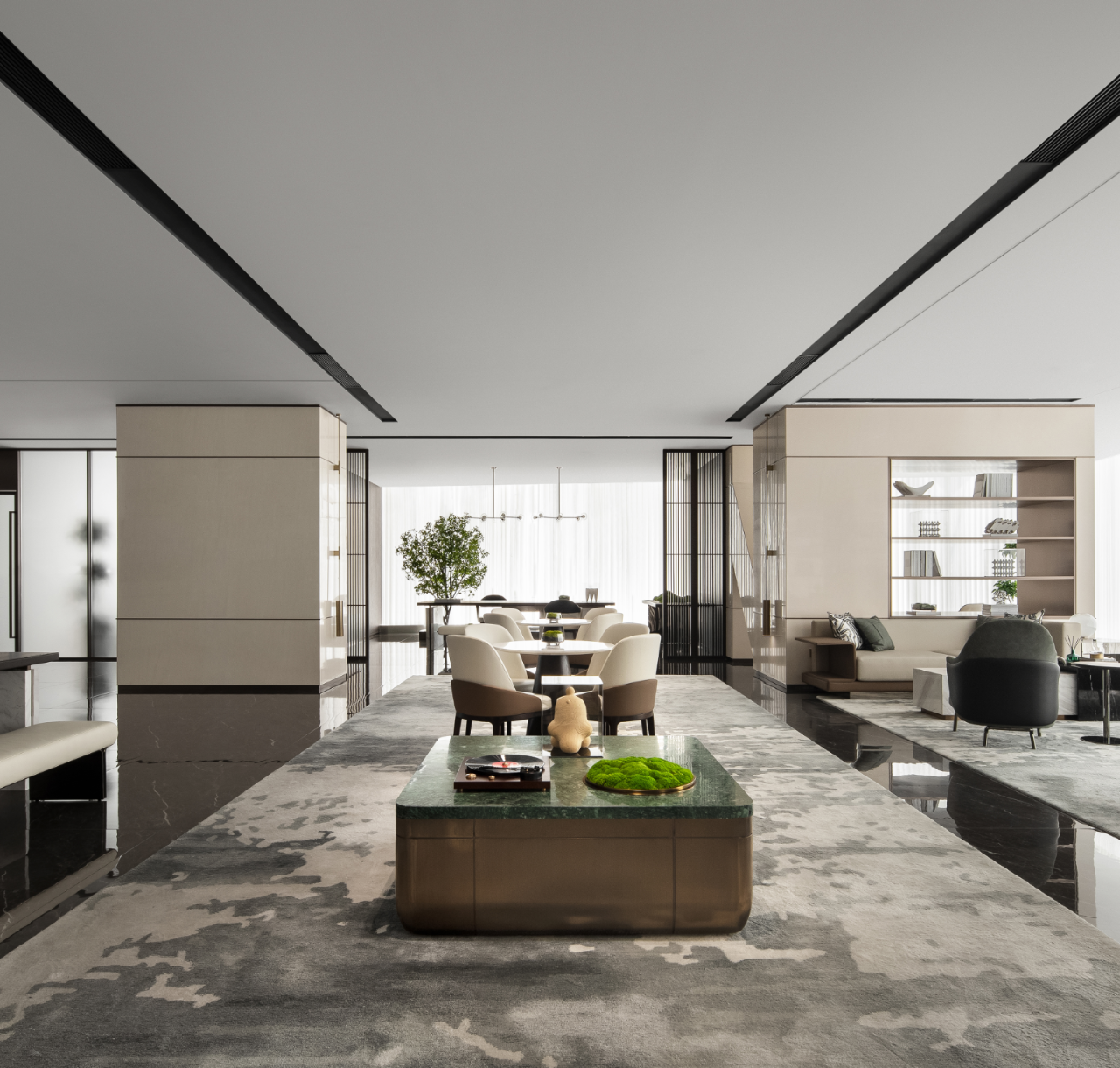 京基东滨时代展示中心丨中国深圳丨H DESIGN 深圳市旋木尚艺装饰工程有限公司-42