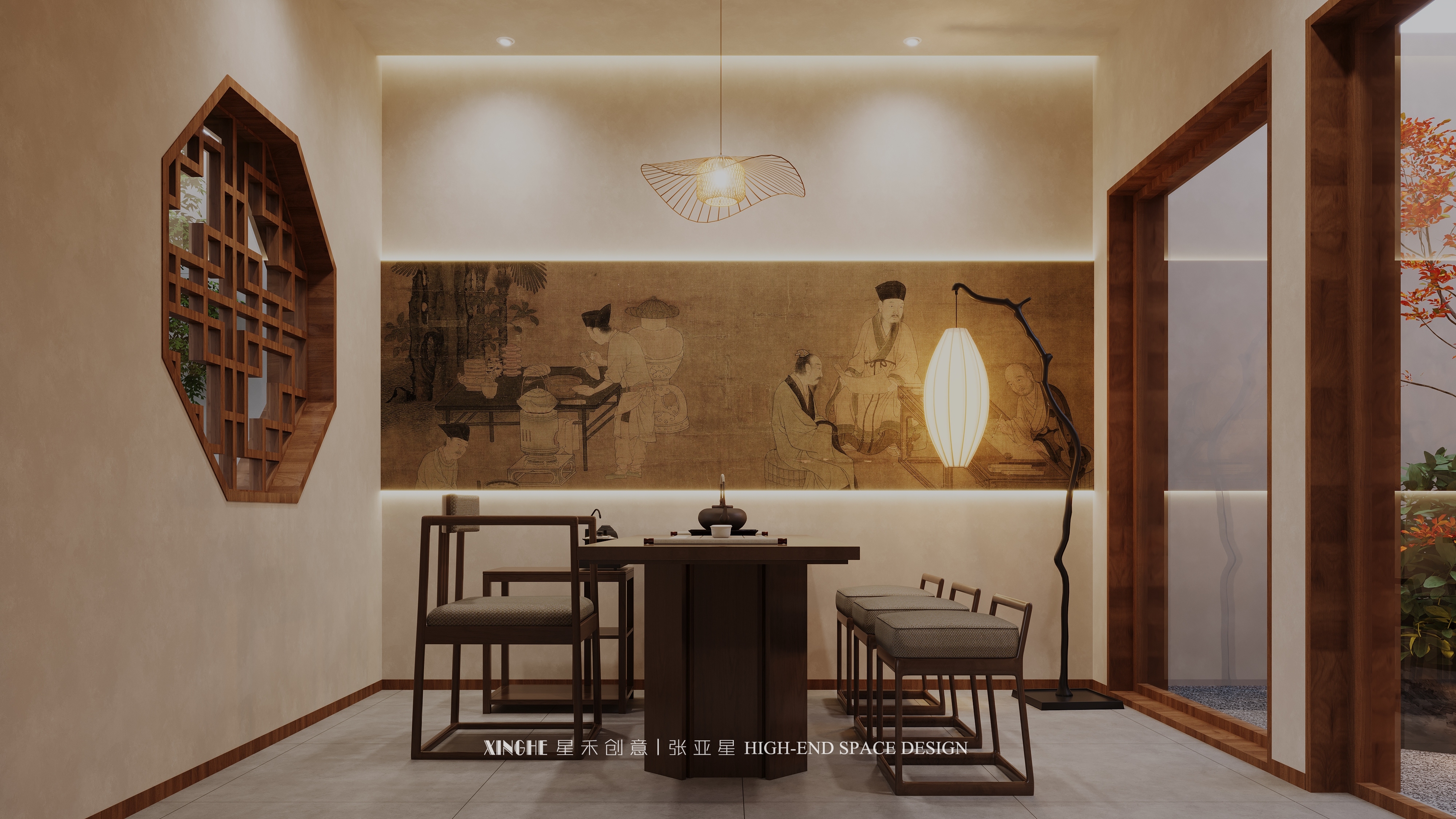 淄博宋风太极拳馆  涵虚丨中国淄博丨星禾创意空间设计-29