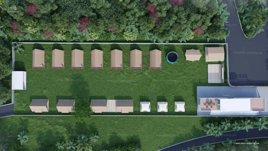 Aframe Safari 帐篷野奢露营-6