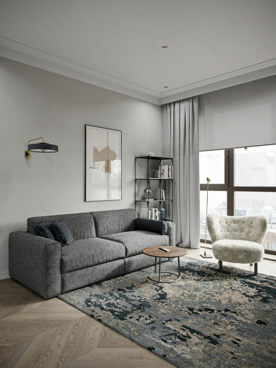 北欧极简风 | 融合大自然灵性的室内设计-2