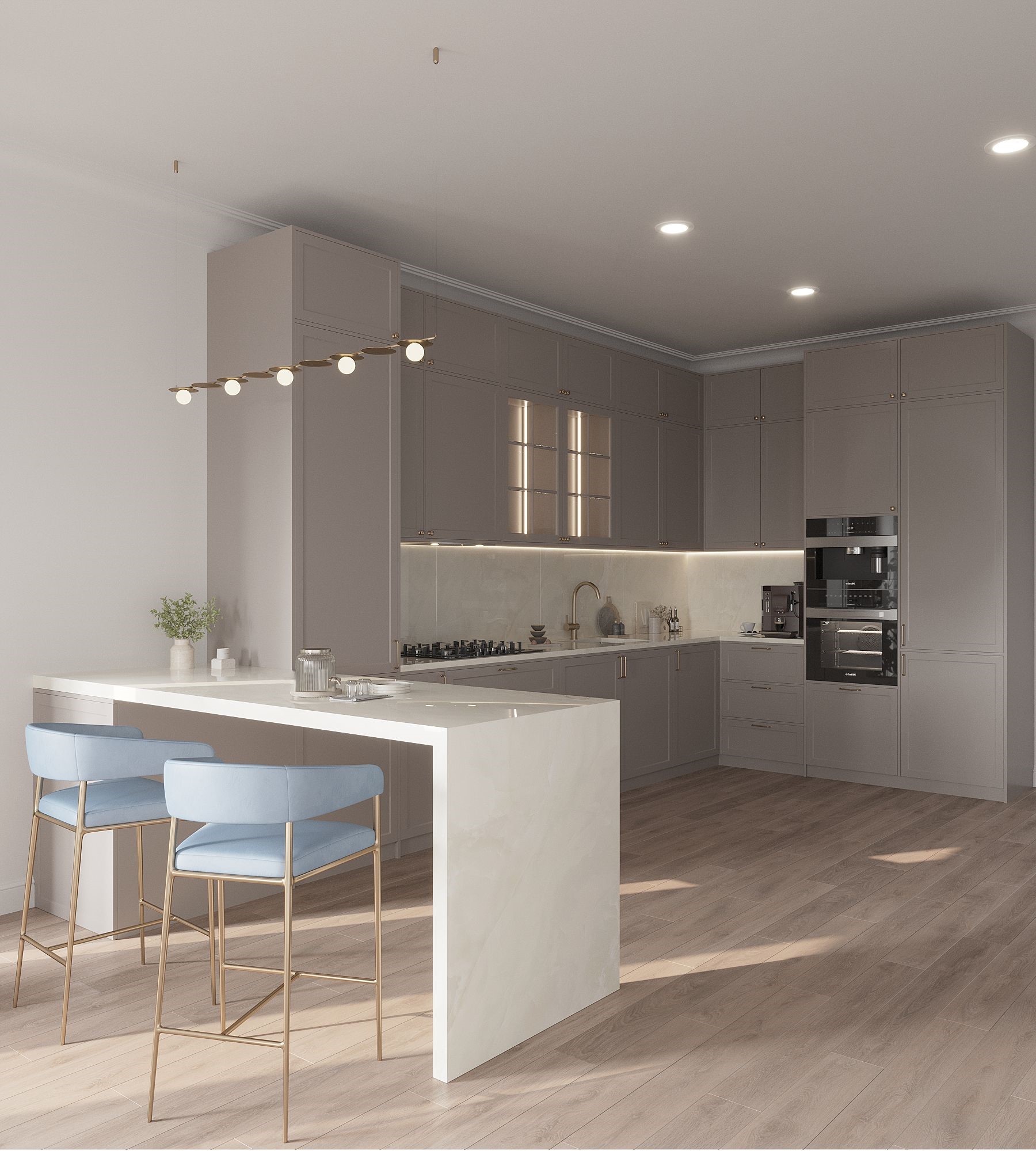 Kitchen and dinning room-2