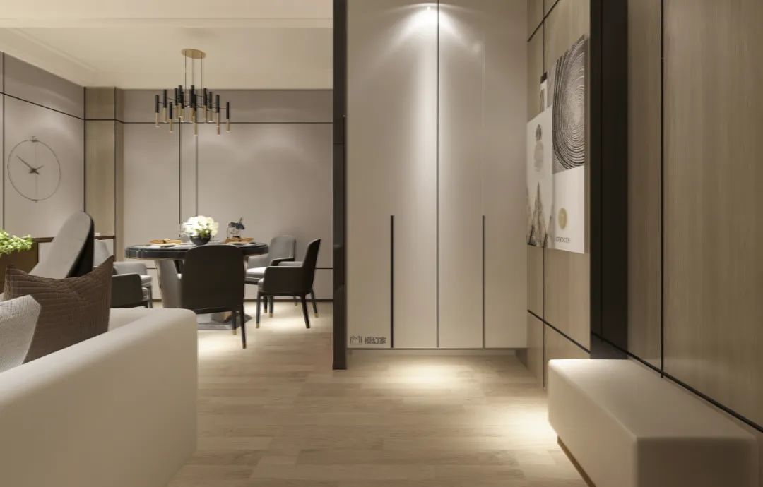 《私享家》 | 简约流畅,色彩鲜明的商业空间设计-13