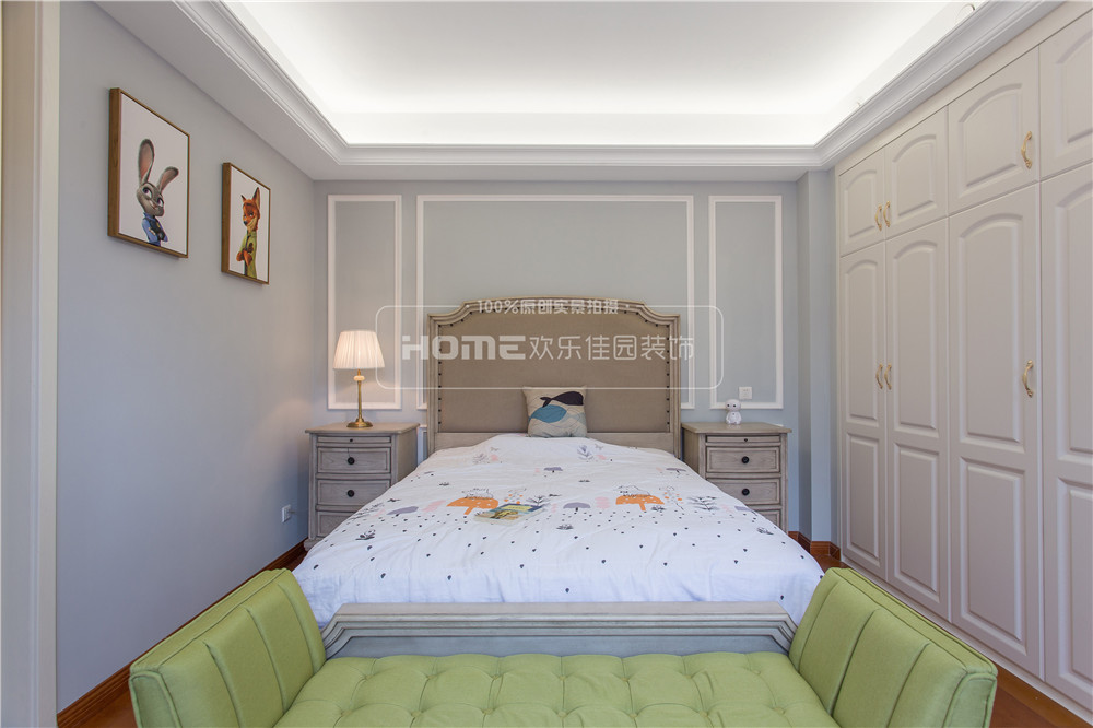 成都观城 220 平简约美式装修，家庭温馨空间设计-52