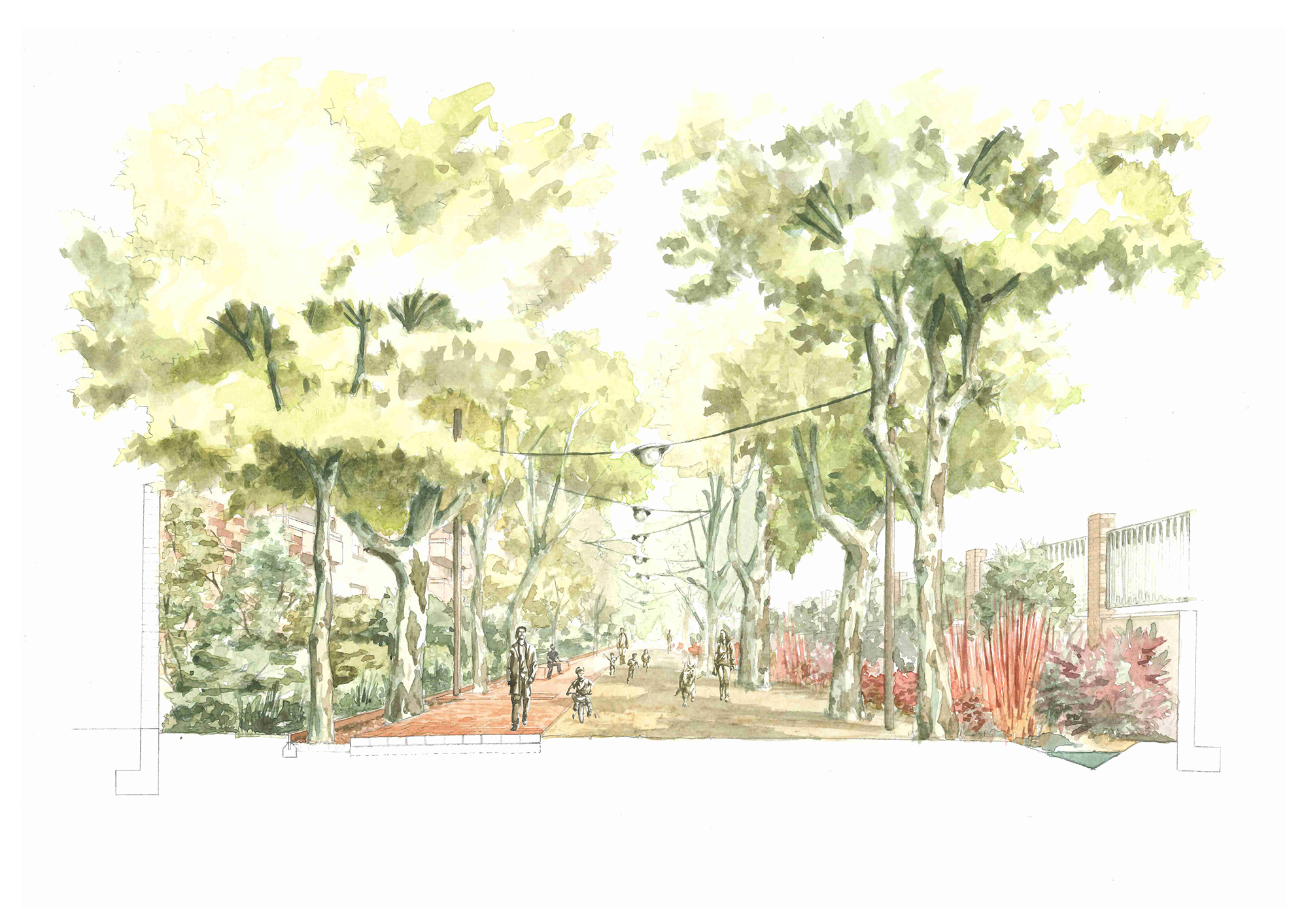 西班牙城市记忆休闲长廊丨西班牙塔拉戈纳丨Batlleiroig-44