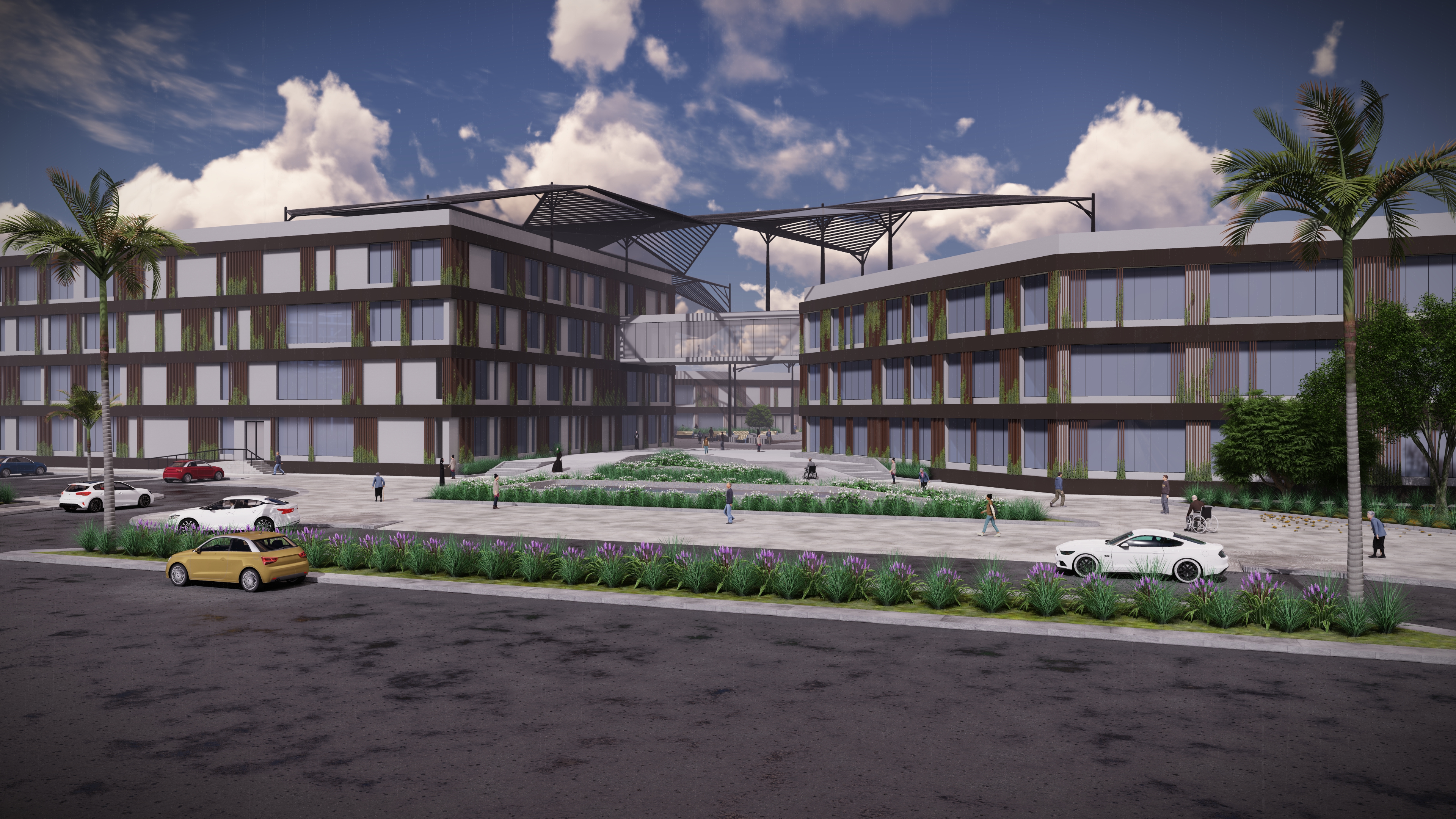 HEALING 身体残疾康复中心丨Ahram Candian大学工程学院建筑系-17