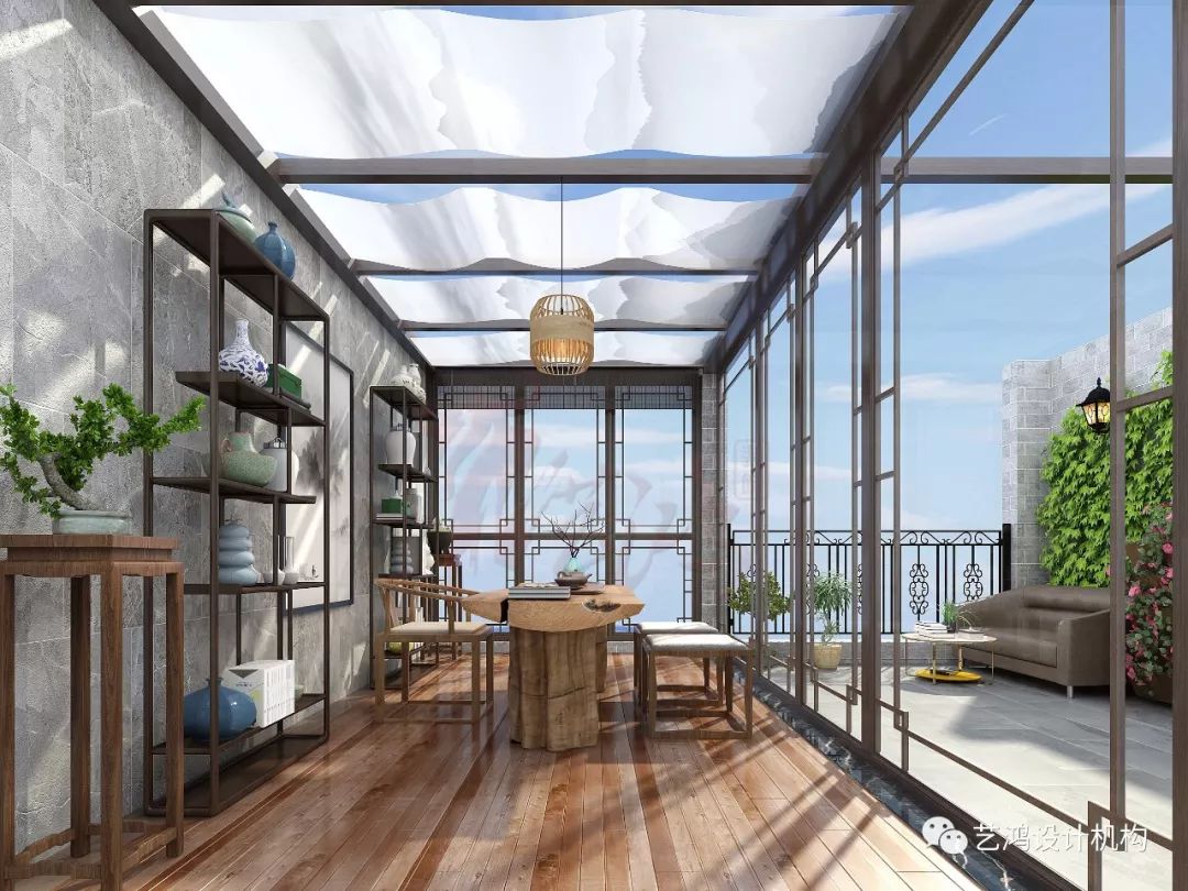 新中式风格高档住宅设计,传统与现代的完美融合-1