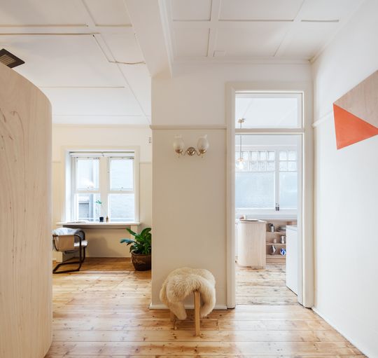 小型雕塑工作室公寓改造丨澳大利亚悉尼丨Catseye Bay-12