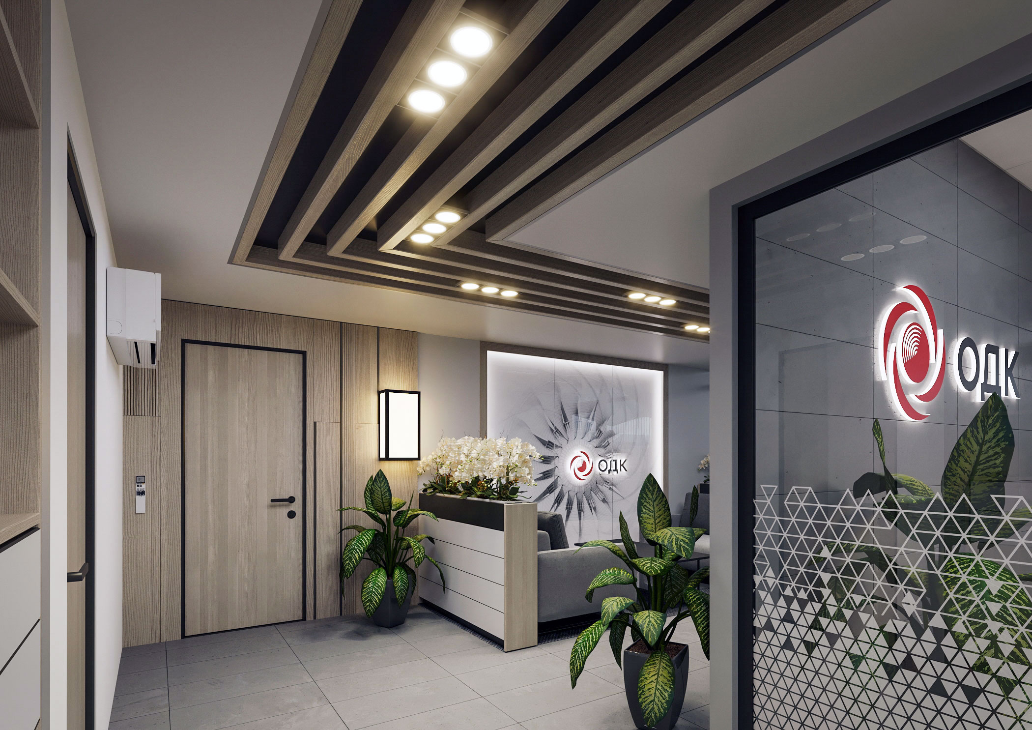 Интерьеры в шале для компании ОДК-17