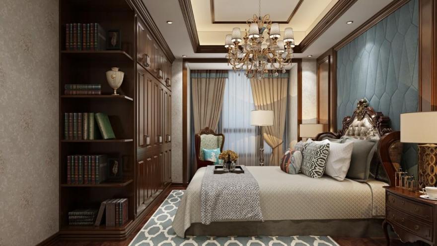 吉首市溶江小区壹号复式楼美式风格-62