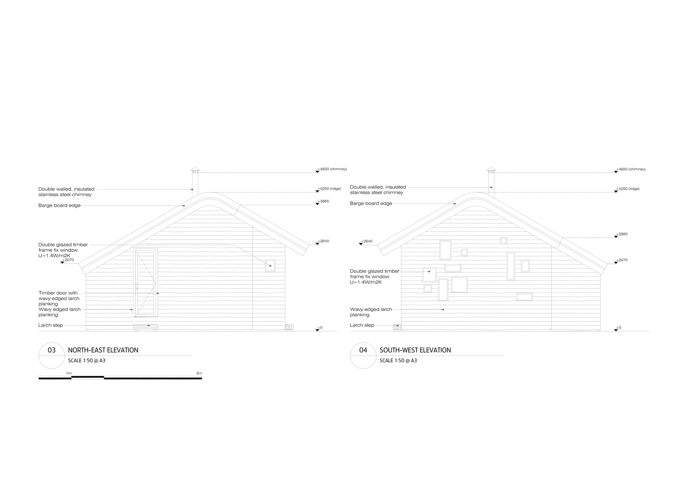 苏格兰高地上的木质避世小屋-27