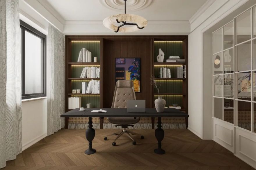 金科东方大院 · 500 平中古风别墅设计丨中国长沙丨长沙另存為全案设计-51