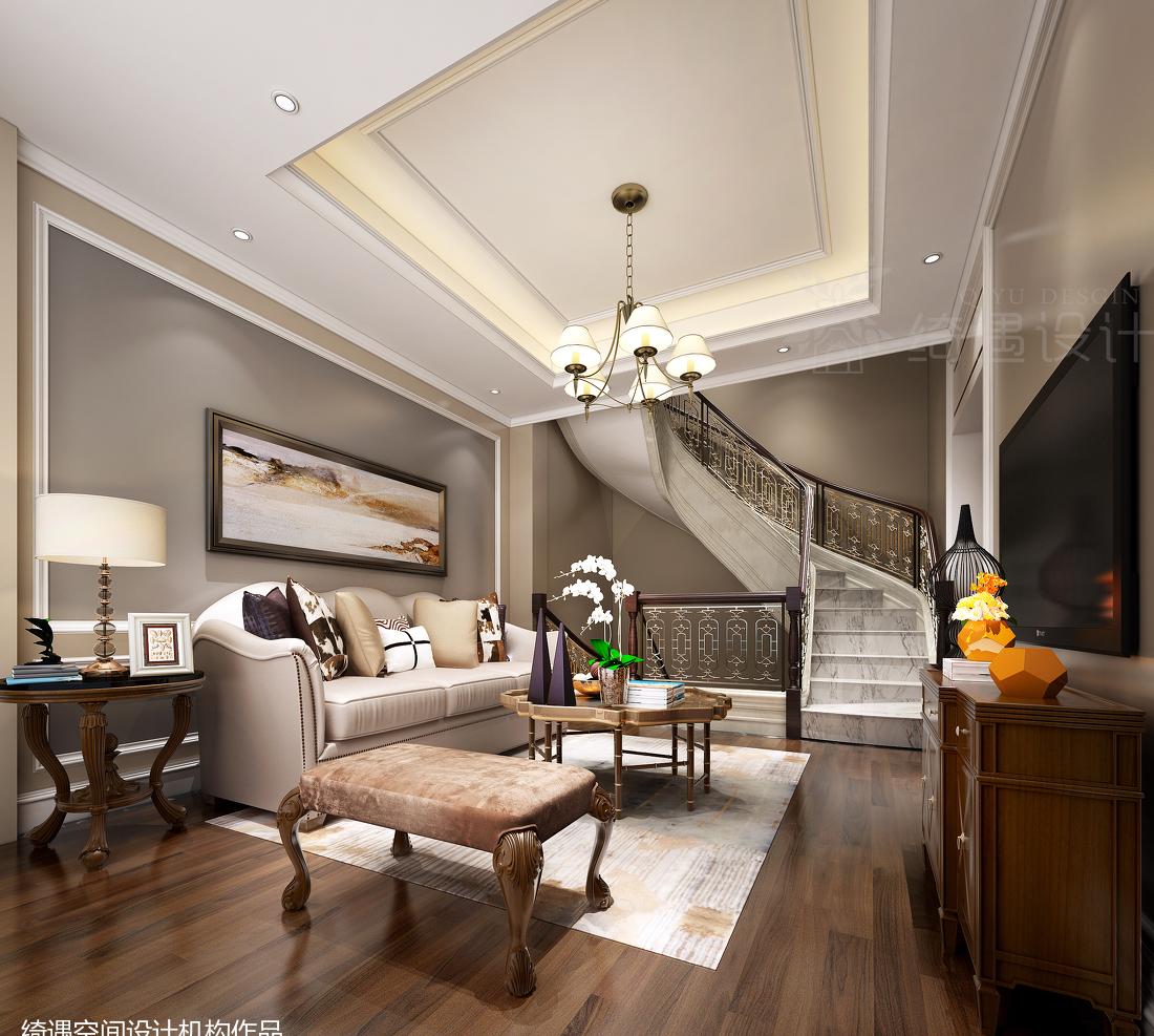 
现代美式别墅——绮遇设计机构 -6