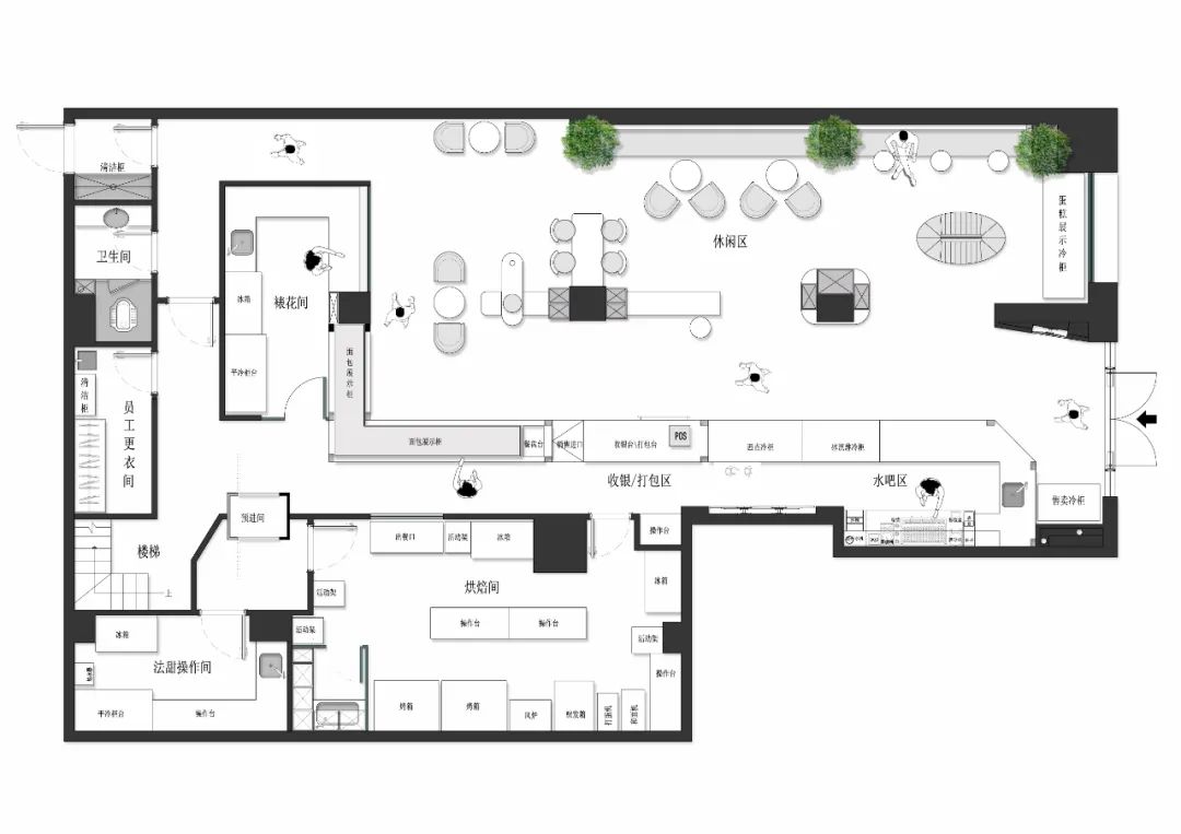 峰集奶茶蛋糕集合店丨中国西安丨峰奕设计-60