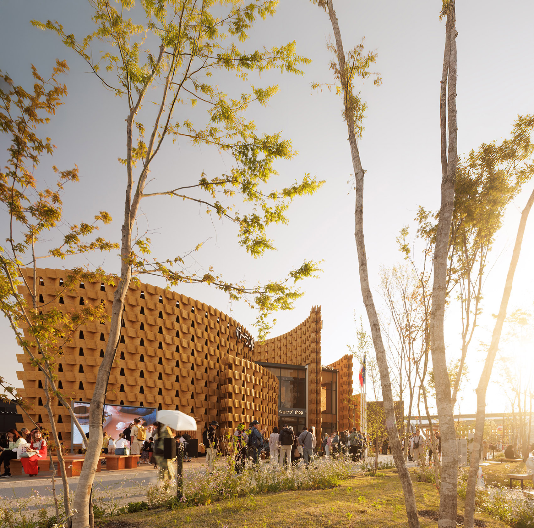 2025大阪世博会波兰馆丨日本大阪丨Interplay Architects,komy studio等-8