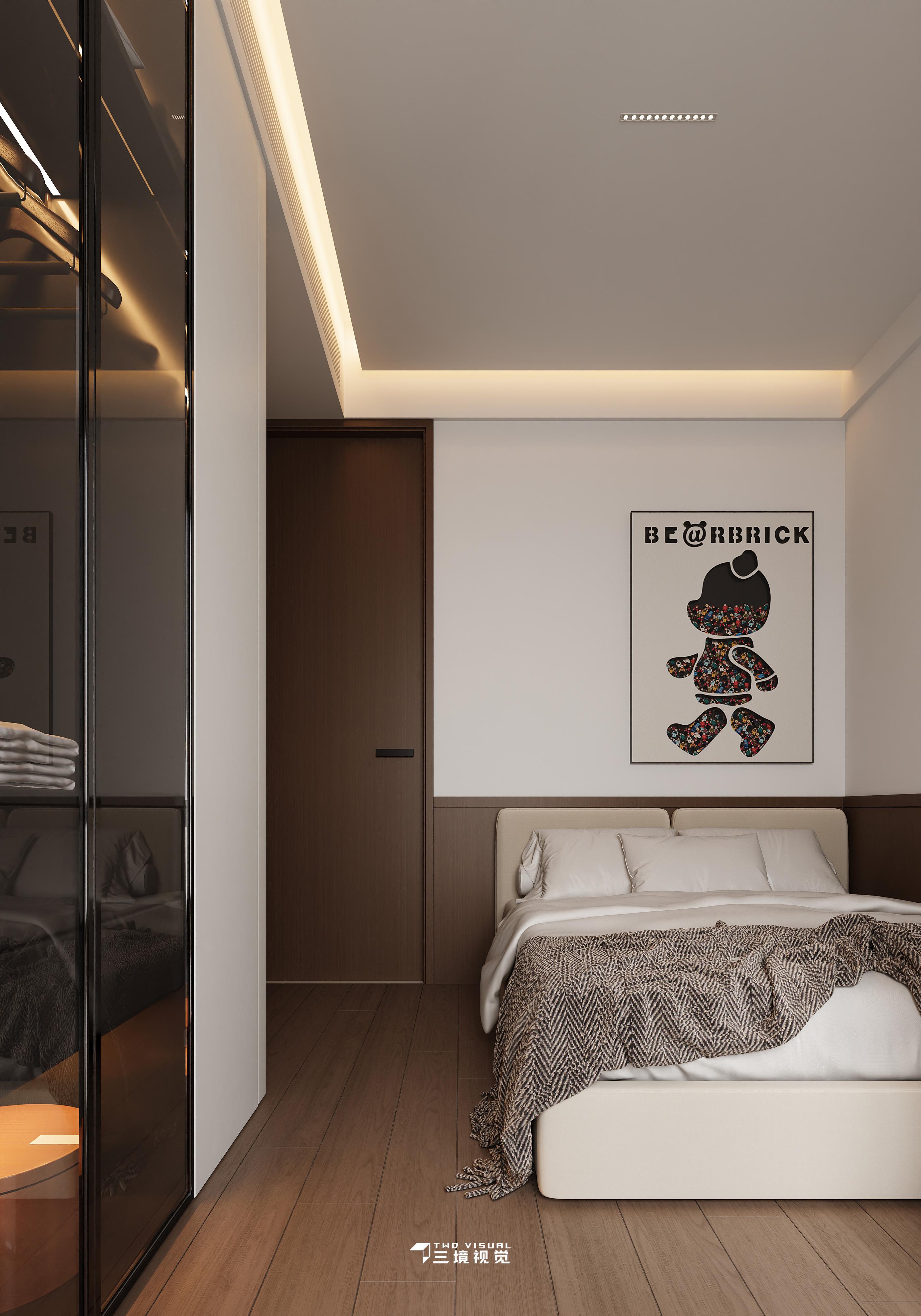 住宅-现代风格小户型设计-16