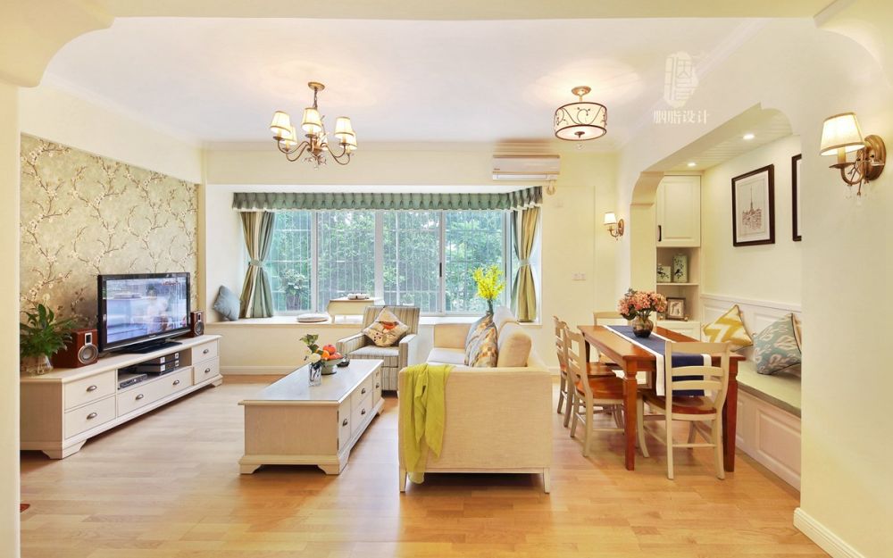 华南理工“莘莘学府”绿荫下 | 旧房翻新成美式乡村风-15