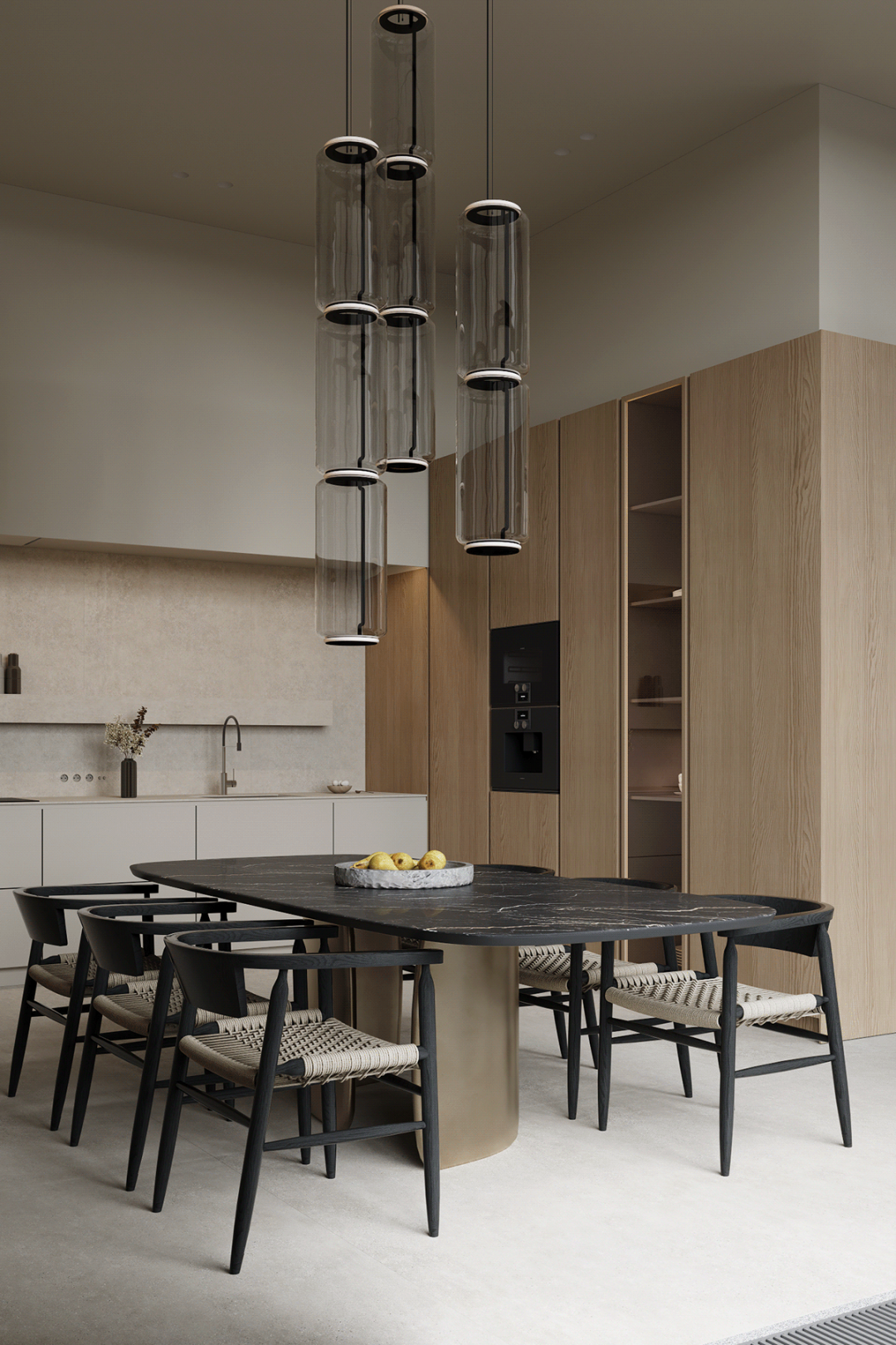 奶油色调的宁静家园丨Zeworkroom Studio-63