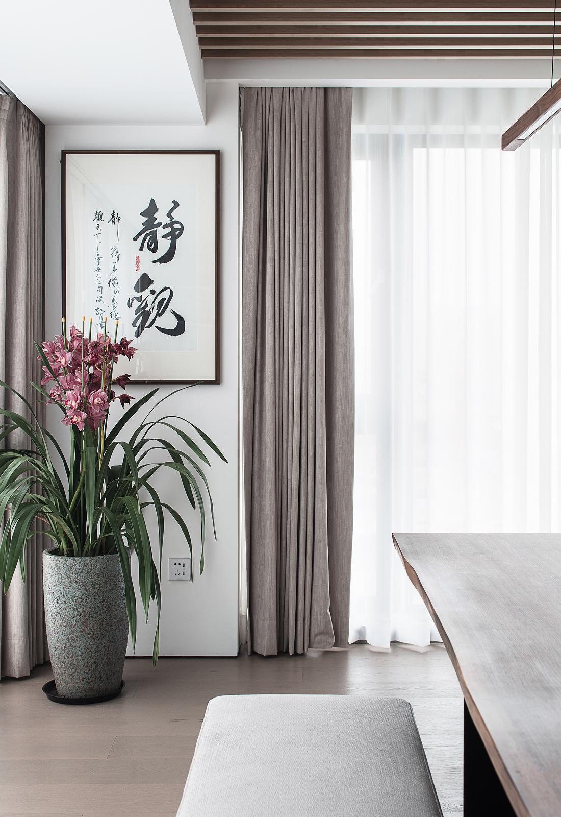 
原木与留白--现代轻奢舒适雅居 -28