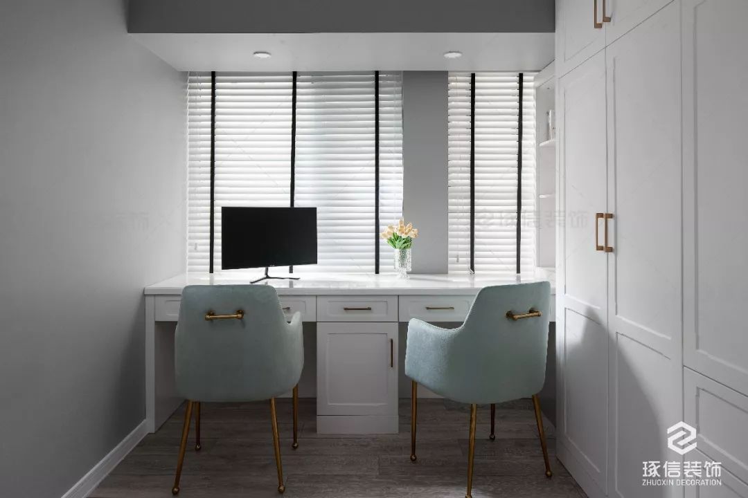 美式轻奢，打造精致优雅的三口之家-41