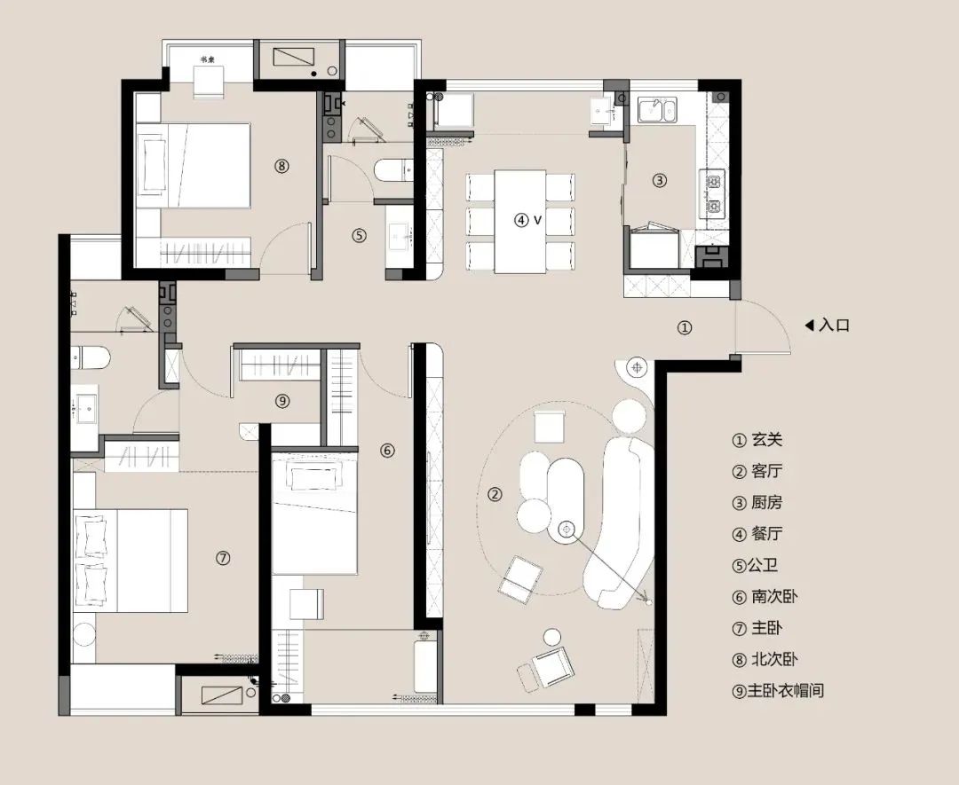 142㎡原木之家，质朴自然之美 | 丸斯设计-55