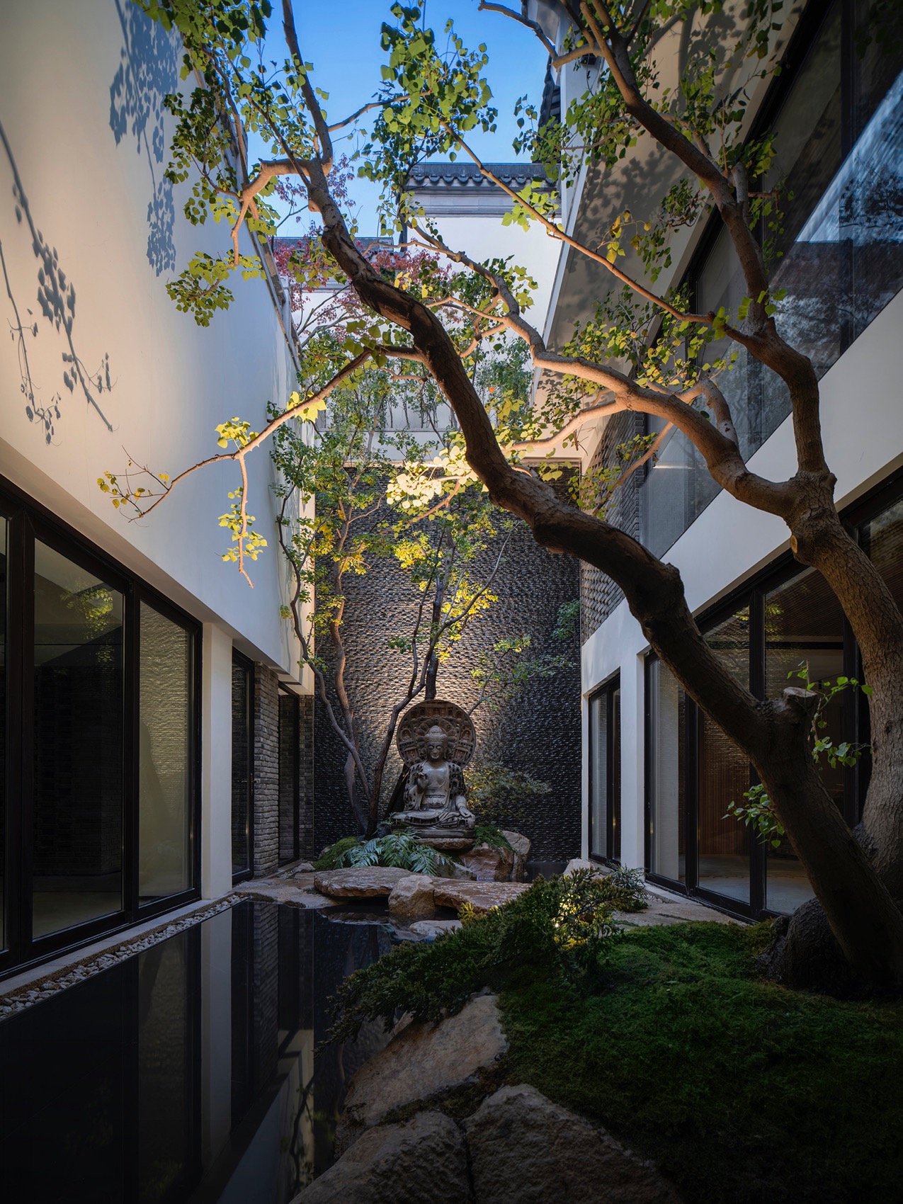 上海桃花源私庭营造丨中国上海丨墨刻丨無言斋造园-32