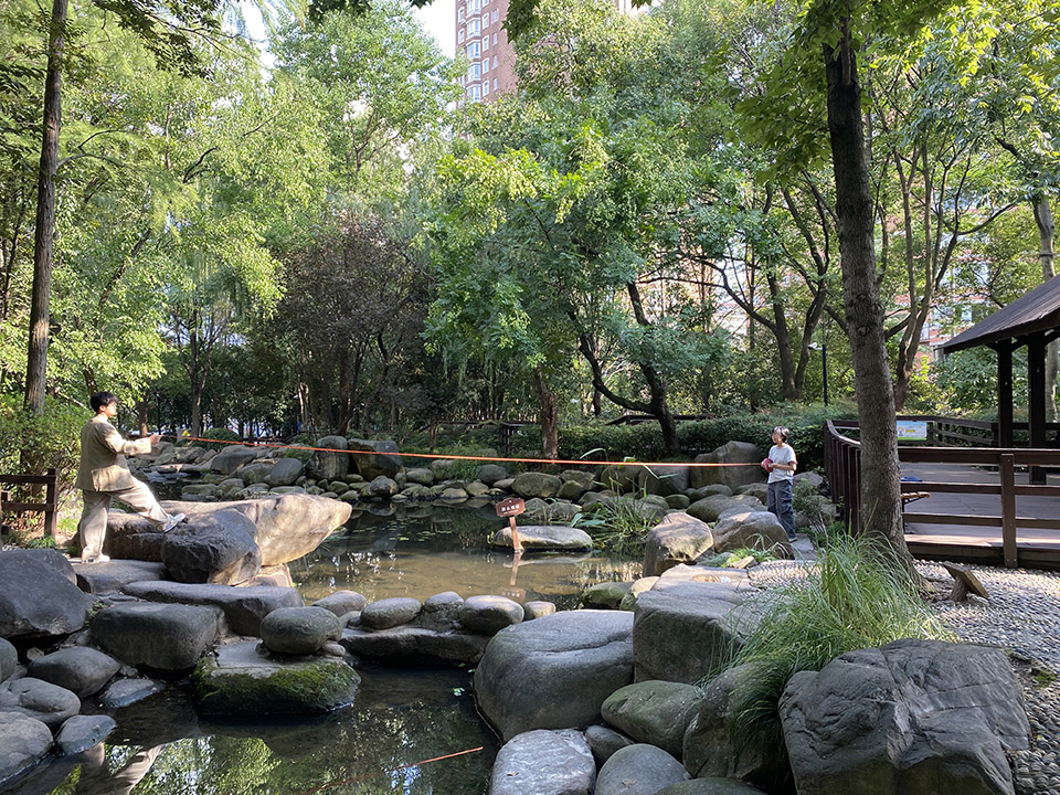 上海华山绿地步行桥（囍桥）丨中国上海丨HCCH合尘建筑-89