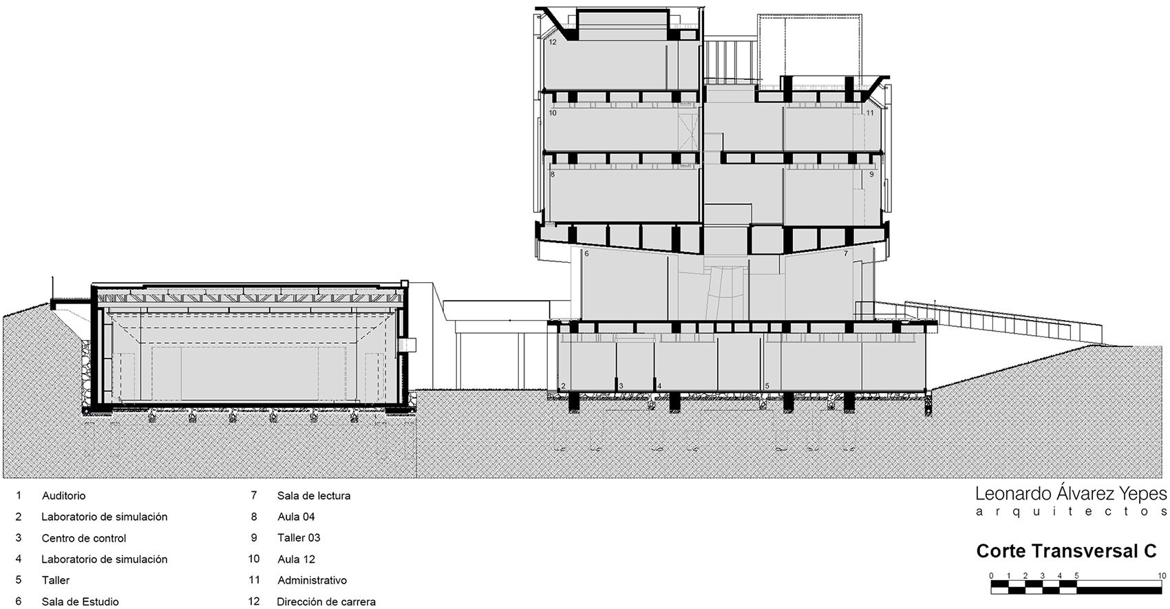 哥伦比亚国立大学护理学院大楼 / Leonardo Álvarez Yepes-73