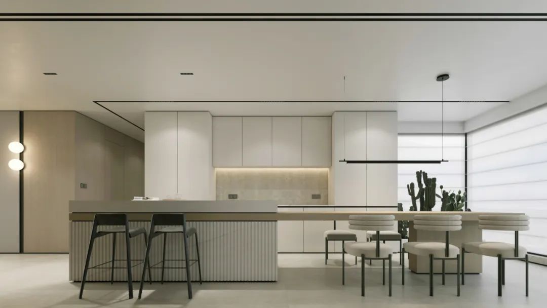 南宁滨江府现代私宅丨中国南宁丨柒颜设计-50