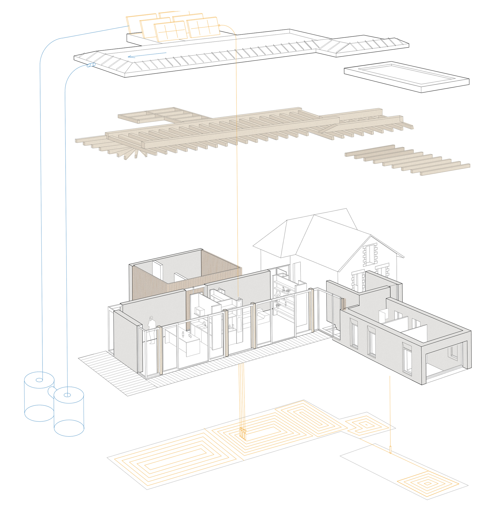 在生物气候翼屋下丨法国巴黎丨KIDA Architecture & Design-11