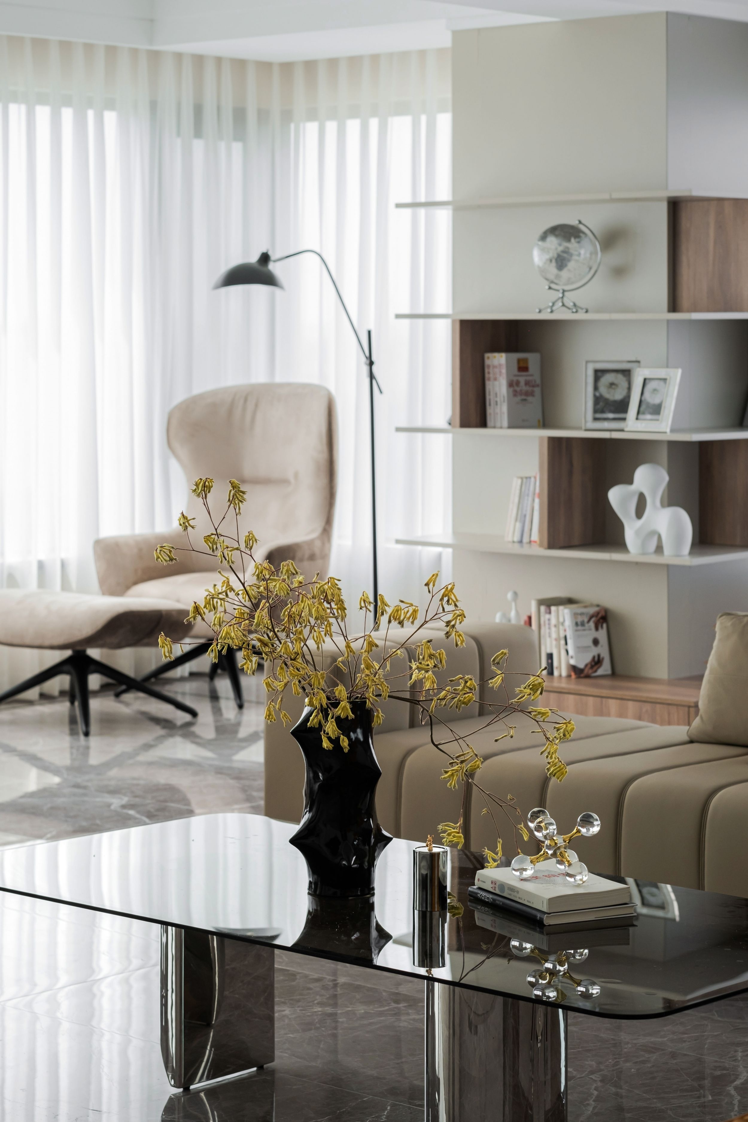 初一 | 190m2精装改造，不必大拆大改，也能打造现代感满满舒适居所-9