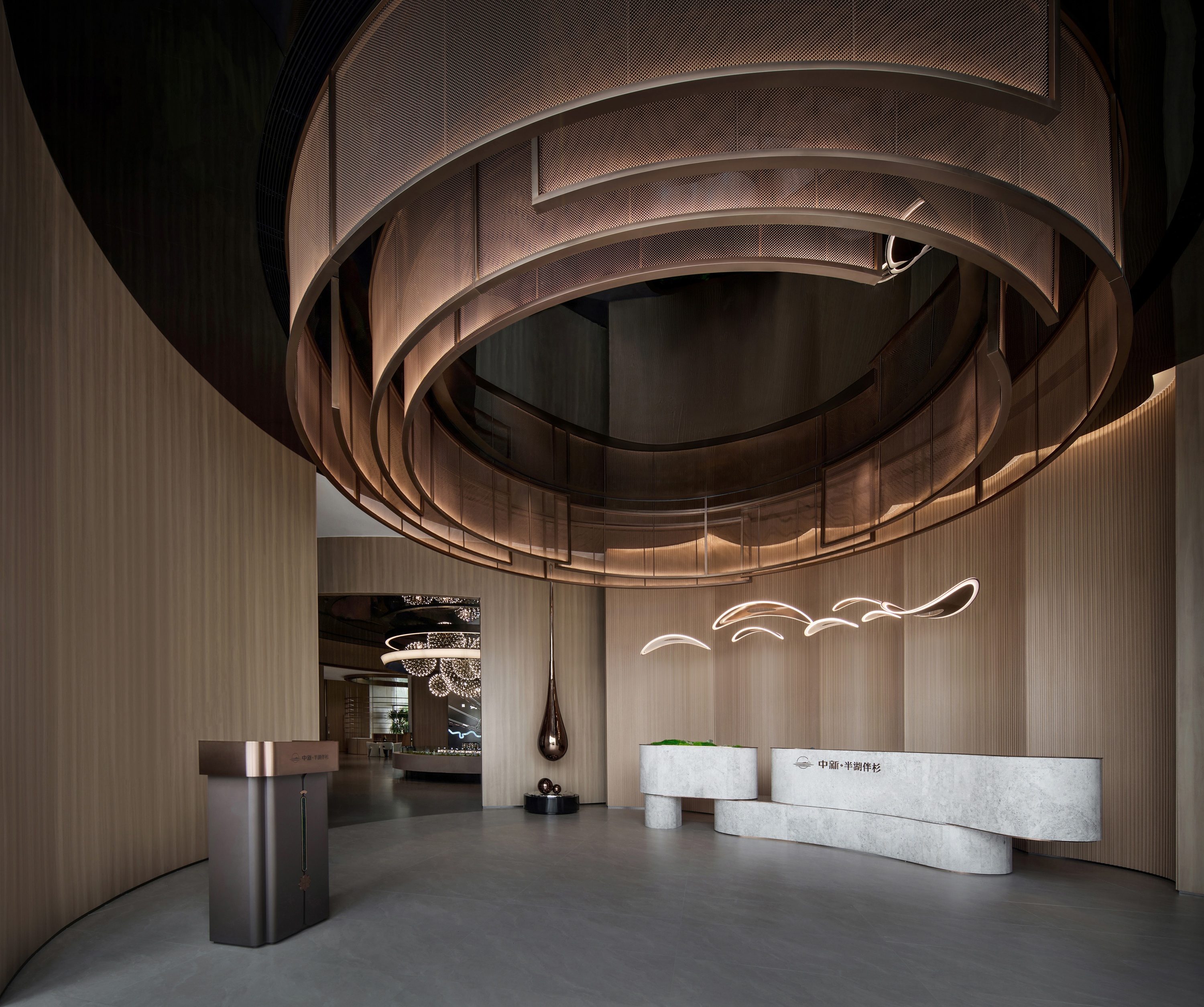 天津中新澜湖庭售楼处丨中国天津丨引擎联合设计-53