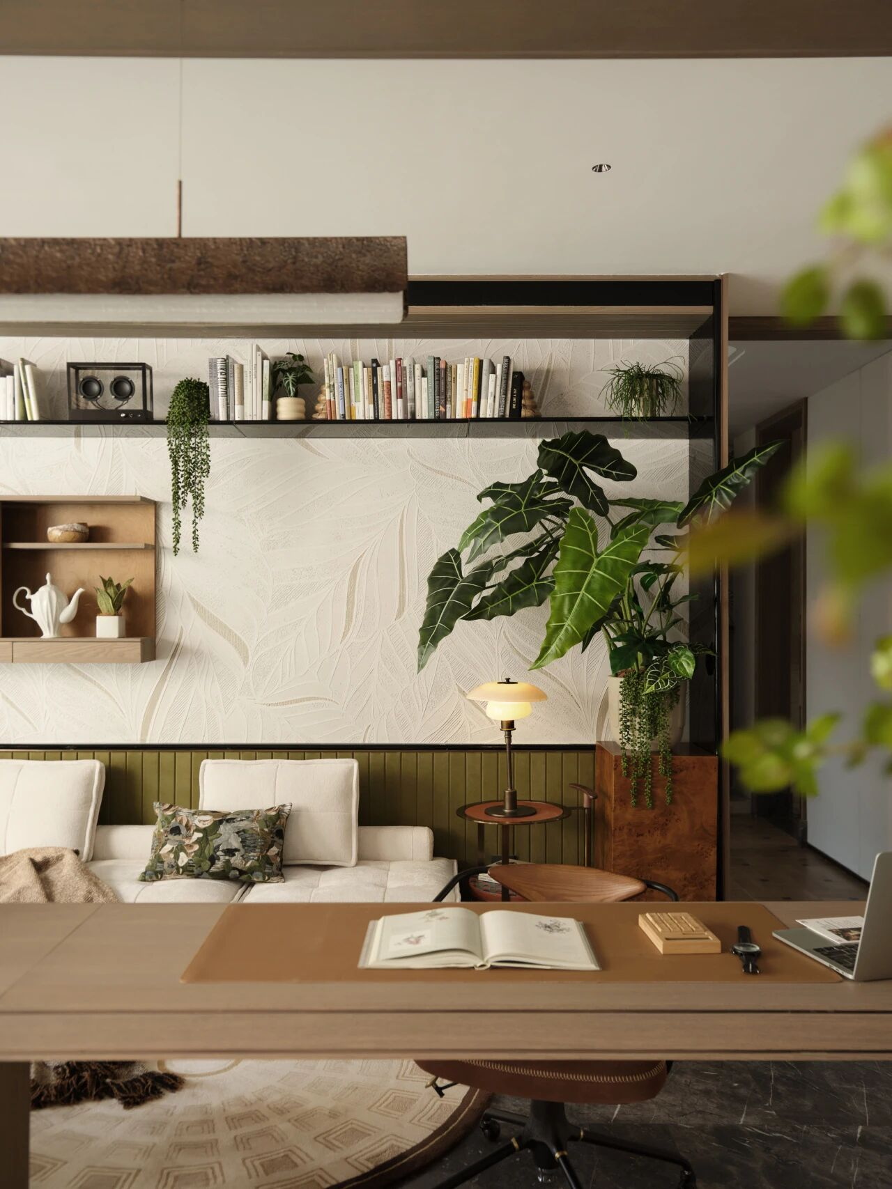 湖北107m²福星惠誉铂雅府丨中国武汉丨深圳共向设计（室内）,深圳共向美学（软装）-17