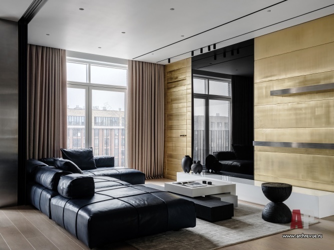 3室公寓室内设计丨Маймина Ксения(克谢尼娅·迈伊米娜)-15