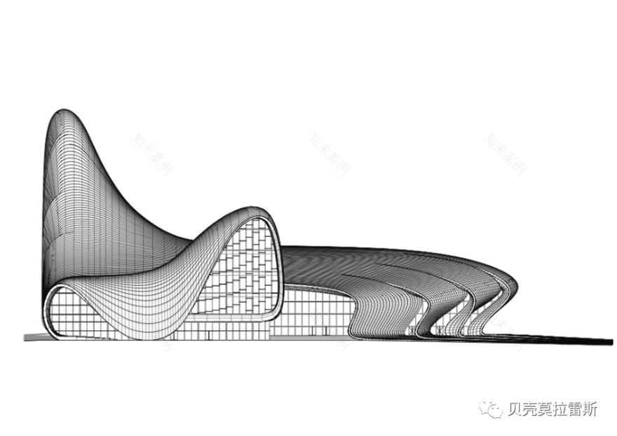 阿利耶夫文化中心丨阿塞拜疆丨扎哈·哈迪德-11
