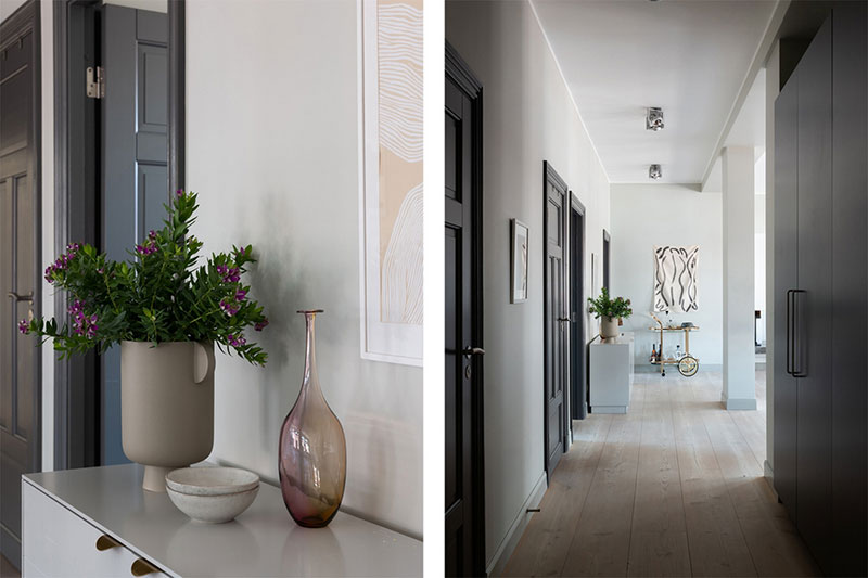 斯德哥尔摩优雅公寓 | 拱窗与开放空间的完美结合-26