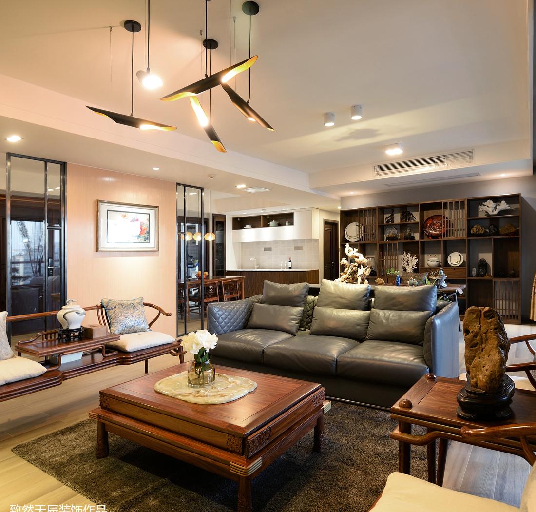 现代新中式雅居,东方美学意韵的完美呈现-0