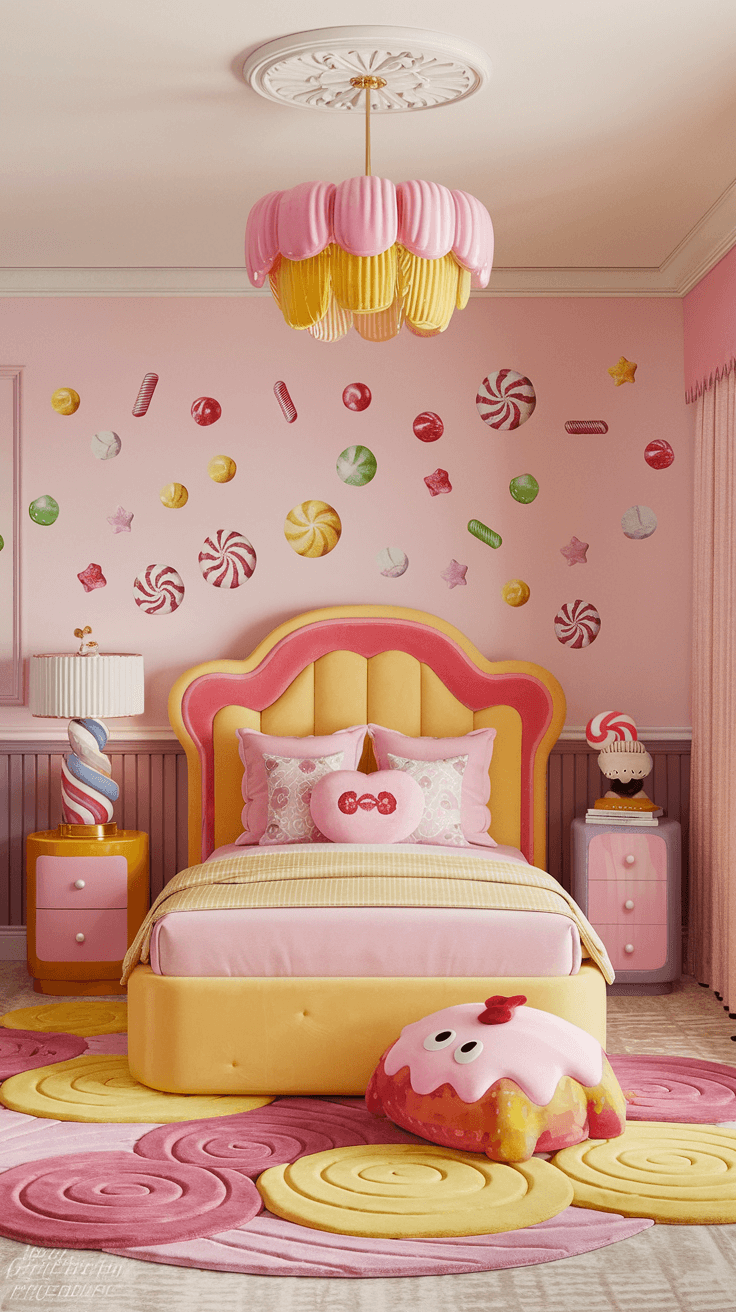 “Candyland”主题女孩房设计-51