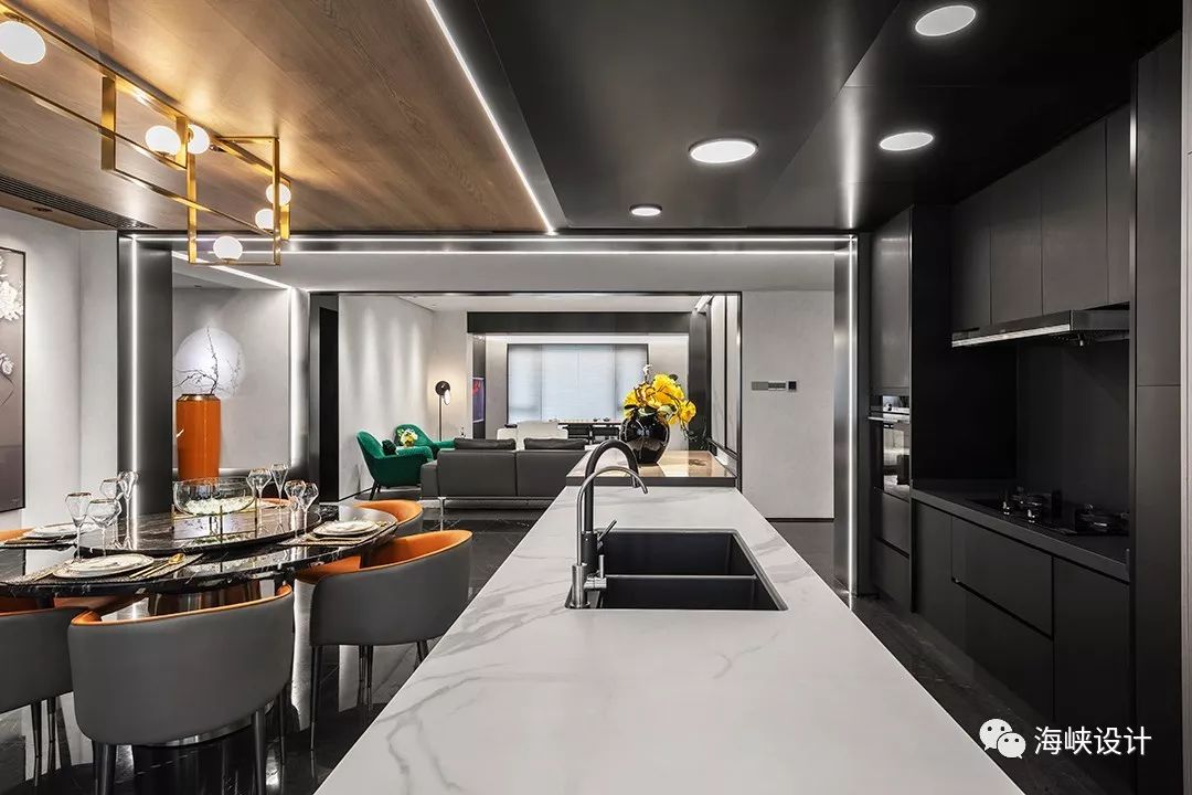 凡尔赛陈府 | 东方韵味的现代空间-5