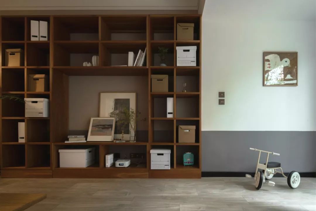 成都 72㎡度假风住宅 | 原木元素与低饱和度色彩的完美结合-21