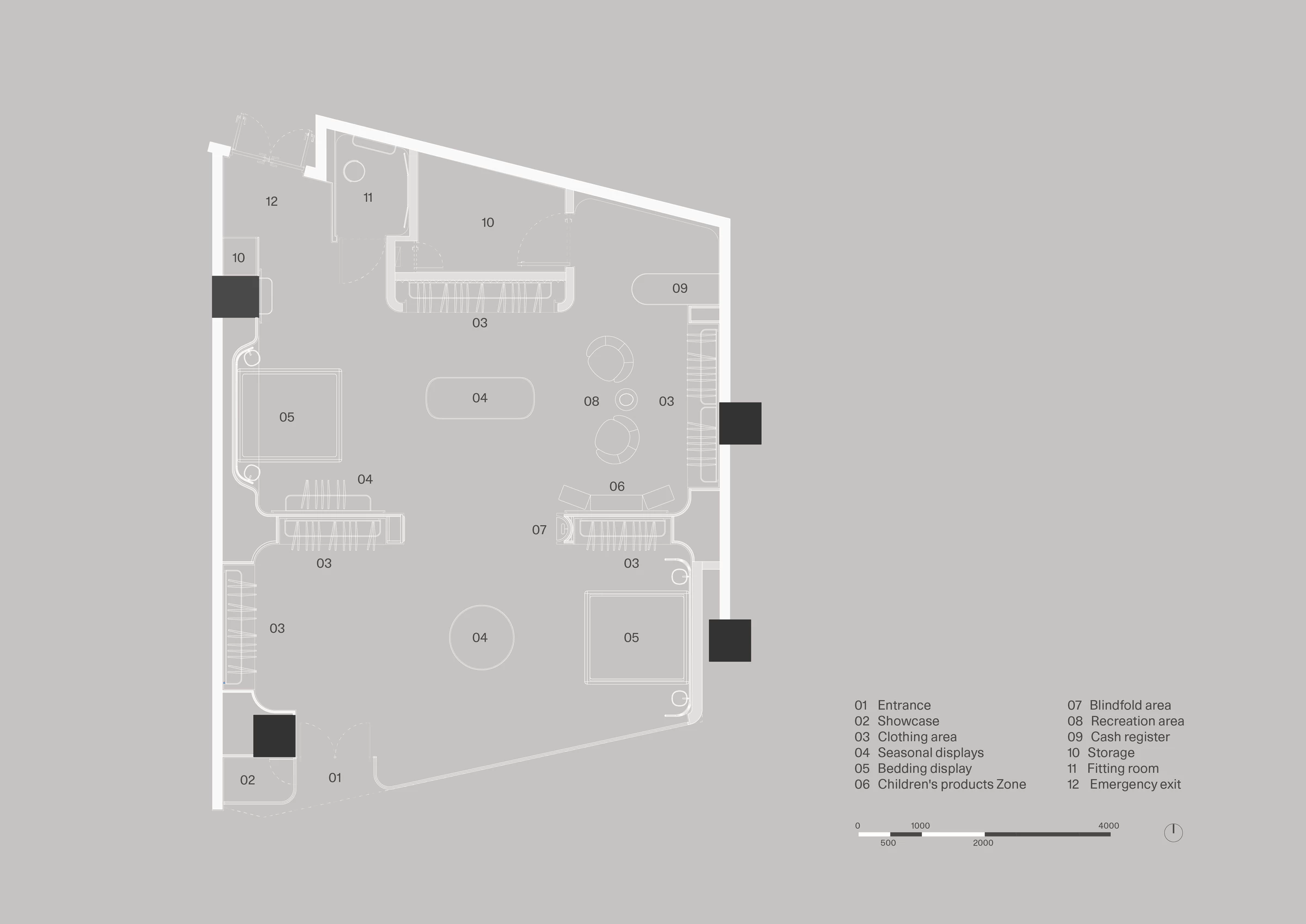 MANITO 深圳湾精品店 · 流动的茧丨中国深圳丨say architects-28