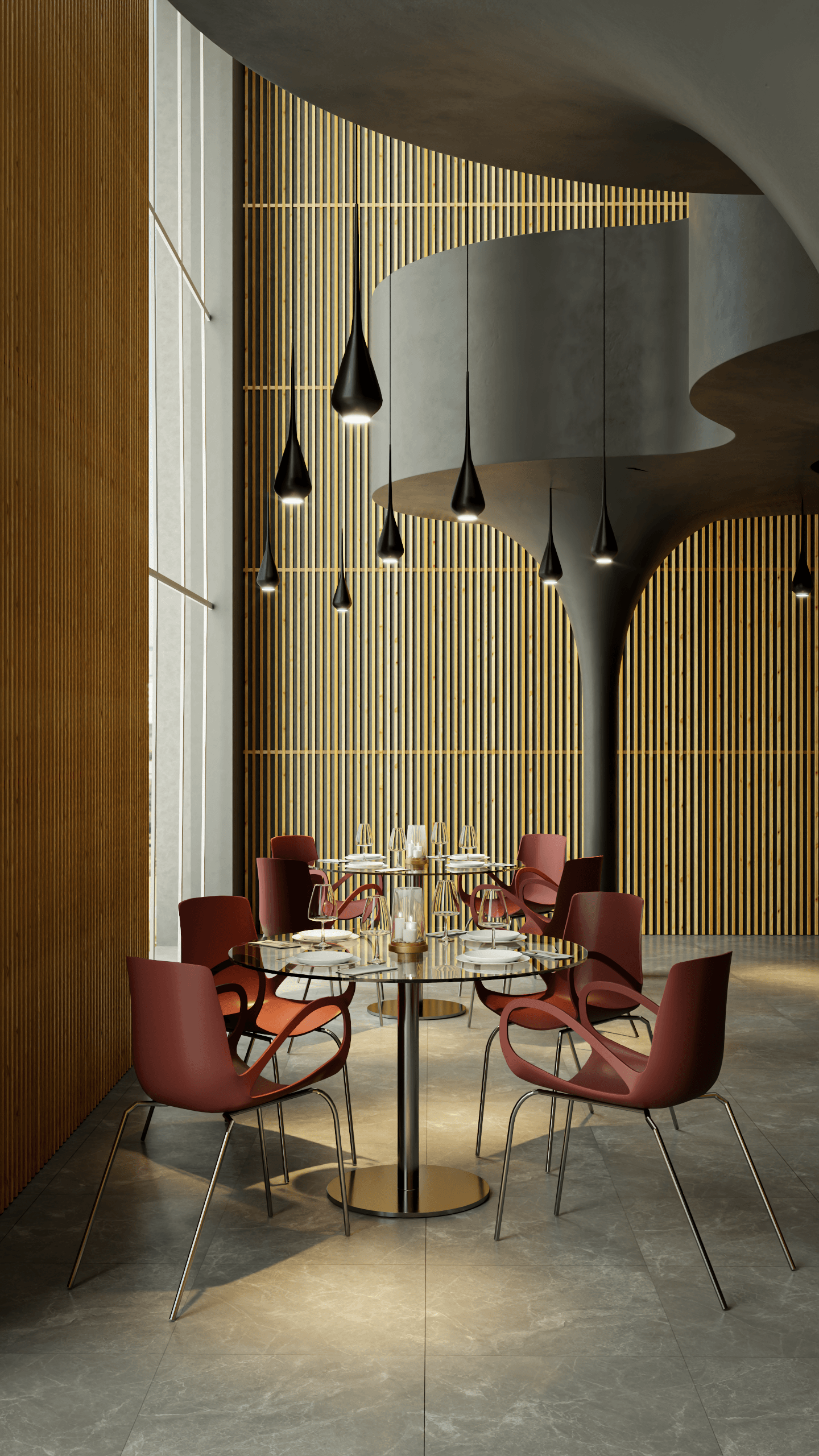 KA Studio — Interior Visualisation - Restaurant-5